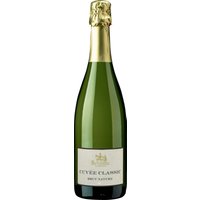 Der Britzinger Cuvée Classic Sekt Brut Nature aus dem Jahr 2021 präsentiert sich als herausragendes Beispiel für edlen Sekt aus Baden. Diese Cuvée
