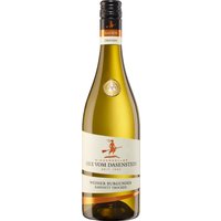 Goldgelbe Reflexe machen den Weißburgunder Kabinett von Winzerkeller Hex vom Dasenstei zu einem Blickfang im Glas. Das Bukett vereint gelben Apfel