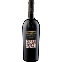 Eine tief rubinrote Farbe prägt den Montepulciano d'Abruzzo. Im Duft zeigen sich saftige Noten von roten Beeren