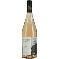 Die Cuvée aus Syrah und Grenache präsentiert sich in hellem Rosé mit feinen