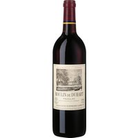 Der 2018er "Moulin de Duhart" Pauillac AC Magnum aus der Bordeaux-Region vereint elegante Kraft und verfeinerte Eleganz. Diese Cuvée