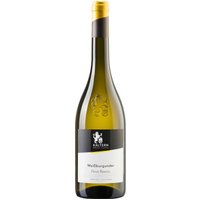 Im sonnenverwöhnten Südtirol entfaltet sich der Charakter des Weißburgunder aus dem Hause Kellerei Kaltern. Dieser Weißwein aus dem Jahrgang 2023 brilliert durch seine frische