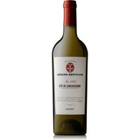 Der Héritage 1130 Blanc erinnert an die Erbauung des eindrucksvollen Château Comtal