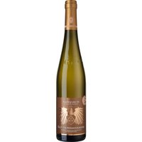 Der Zusatz Reserve des Kupfergrube Rieslings GG vom Gut Hermannsberg steht für insgesamt fünf Jahre Fass- und Flaschenreife im hauseigenen Keller