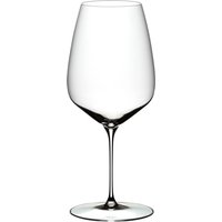Das Riedel Rotweinglas aus der Serie Veloce glänzt durch seine präzise Form