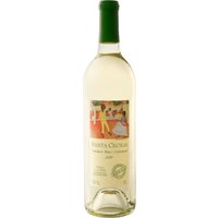 Ein Hauch von Baja California im Glas: Der Santa Cecilia Sauvignon Blanc Colombard 2022 strahlt in hellem Strohgelb. Vinicola L.A. Cetto hat einen Weißwein geschaffen