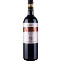 12 Monate reift dieser tiefrote Merlot in Eichenfässern. Nach weiteren 6 Monaten Verfeinerung auf der Flasche präsentiert er sich mit einem Bouquet von dunkler Beerenkonftüre und dem Aroma saftiger Schwarzkirschen. Am Gaumen üppig mit langem Abgang.