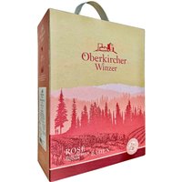 Ein strahlendes Lachsrosa verleiht dem "Oberkircher Spätburgunder Rosé Trocken" seine besondere Optik. Der Jahrgang 2023 beeindruckt mit einem einladenden Bukett reifer roter Beeren. Aromen von Erdbeeren