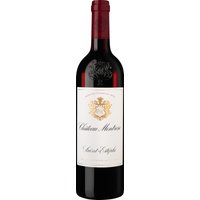 Château Montrose liegt am Ufer der Gironde in Bordeaux und genießt eine erstklassige Reputation im Weinbau. Der Jahrgang 2021 zeigt Aromen von dunklen Beeren wie Cassis und Brombeeren