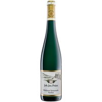 Die Wehlener Sonnenuhr Auslese Goldkapsel 2020 des Weinguts J.J. Prüm von der Mosel offenbart in der Nase eine faszinierende Aromatik von reifen Früchten
