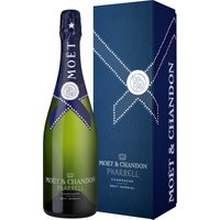 Ikonen vereint! Moët & Chandon und Pharrell Williams haben sich ganz unter dem Motto „Let us celebrate you" zusammengetan: Stoßen Sie mit einer einzigartigen limitierten Edition von Moët Impérial auf die Menschen an