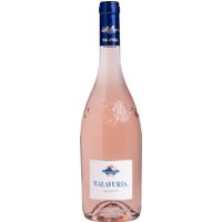 Der Calafuria Rosé präsentiert sich mit einem Bouquet von Litschi
