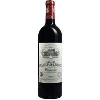 Das Château Grand Puy Lacoste präsentiert mit dem Jahrgang 2016 einen typischen Pauillac-Bordeaux. Durch seinen hohen Anteil an Cabernet Sauvignon von 79% und 21% Merlot entfaltet er eine beeindruckende Vielfalt an Aromen. In der Nase dominieren schwarze Früchte