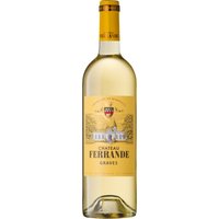 Der Château Ferrande Graves Blanc 2022 aus dem Hause Castel Frères entfaltet im Glas ein leuchtendes