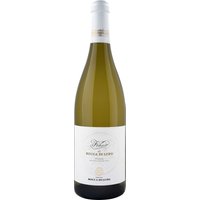 Strahlend gelb mit grünlichen Reflexen entfaltet der Fiano di Bocca di Lupo intensive Aromen von Birne