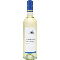 Ein geschmeidiger Vermentino di Sardegna DOC aus dem Hause Sella & Mosca überzeugt durch betörende Aromen von Akazie