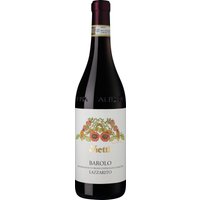 Der Name Vietti steht für 150 Jahre Weinbautradition im Piemont und für Barolos erster Güte. Der Lazzarito stammt von der gleichnamigen Lage in Serralunga d'Alba und wurde 30 Monate im Holz ausgebaut. Sattes Rubinrot und ein opulentes Aromenspiel dunkler Früchte