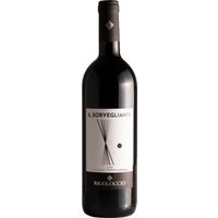 Der Rigoloccio il Sorvegliante Costa Rosso zeigt ein intensives Rubinrot mit violetten Reflexen. Das komplexe Bouquet bietet Aromen von dunklen Beeren