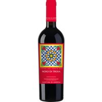 Der Nero di Troia Bio von Vignuolo aus dem Jahrgang 2021 zeigt sich in rubinroter Farbe und begeistert mit Aromen von reifen Früchten