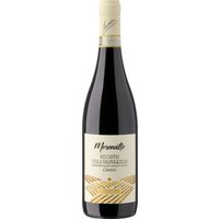 Tief rubinrot und mit dichter Konsistenz zeigt der Manara Moronalto Recioto della Valpolicella DOCG 2022 intensive Aromen von getrockneten roten Früchten