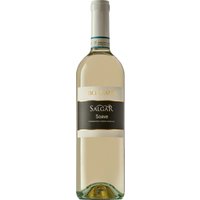 Strohgelb mit subtilen grünlichen Reflexen präsentiert sich dieser Soave aus Venetien