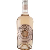Filigrane Roséfarbe und ein feines Zusammenspiel floraler Noten prägen diesen Rosé aus Venetien in der Region rund um den Gardasee. Der Pasqua 11 Minutes Rosé wird aus Corvina