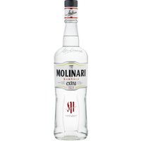 Stilvoller Charakter und unverwechselbare Aromatik prägen Molinari Extra Sambuca. Die Spirituose offenbart intensiven Anis
