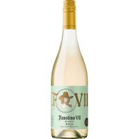 Mit dem Faustino VII Blanco hat man Sommer im Glas. Bei diesem Wein sorgt die spanische Rebsorte Viura für ein fruchtig-blumiges Bouquet. In der Nase zeigt er frische blumige und zitrische Noten