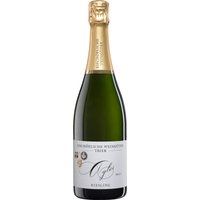 Perlende Frische und raffinierte Eleganz prägen das Bild dieses Mosel-Sekts. Weiße Pfirsichnoten und ein Hauch von Frühjahrsblüten bestimmen das Bouquet
