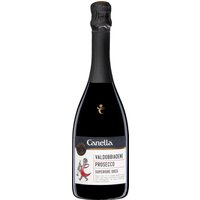Aus dem Hause Canella stammt dieser vortreffliche Prosecco Superiore aus Valdobbiadene. Ein erfrischender Schaumwein