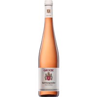 Aus Rheinhessen stammt der Groebe Spätburgunder Rosé 2024 mit zarten