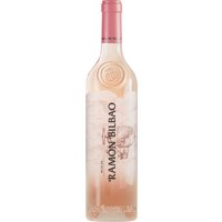 Der Ramon Bilbao Rosado Rioja 2024 präsentiert sich mit einem Duft von saftigen Erdbeeren