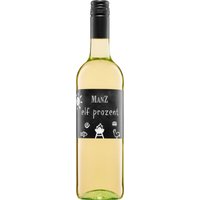 Der Manz Elf Prozent Weißweincuvée 2024 aus Rheinhessen zeigt eine sanfte Blumigkeit