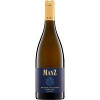 Der Weißburgunder Réserve 2023 von Manz Wein präsentiert fein abgestimmte Noten von Zitrus und grünem Apfel