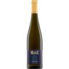 Aus den Weinbergen rund um Nierstein und Olsheim stammt der Weinolsheimer Kehr Riesling 2022 von Manz Wein. Im Glas präsentiert er intensive Aromen von Pfirsich