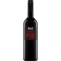 Dunkle Waldbeeren verbinden sich beim Manz Gänsehaut Pur Rotweincuvée 2022 aus Nierstein mit einem würzigen Aroma und Noten von Kakao und Vanille. Mineralische Tannine verleihen dem Wein Struktur