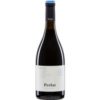 Hinter dem tiefroten Cellers Unió Perlat Tinto 2022 zeigt sich eine Komposition aus Kirsche