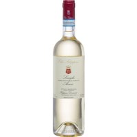 Im Glas präsentiert sich der Elio Filippino Langhe Arneis aus dem Piemont mit strohgelber Farbe und einem Bukett aus Zitrusnoten