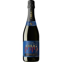 Der Ohlig Chardonnay Sekt 2023 zeigt sich mit einem blumigen Bouquet
