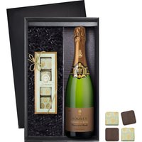Schmelzend und prickelnd zugleich ist diese kleine Aufmerksamkeit. Der goldschimmernde Crémant