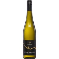 Mit leuchtendem Zitronengelb und feinen grünen Reflexen präsentiert sich diese Cuvée aus Riesling