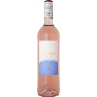 Der Rosé L’Étoile de Sud 2024 von Fonjoya Delta präsentiert sich mit zarter Lachsfarbe und einem frischen Bouquet aus roten Beeren