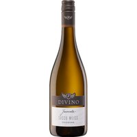 Der Divino Juventa Secco Weiß von Divino Nordheim-Thüngersheim präsentiert sich mit lebhafter Frische und einer einladenden Leichtigkeit. Der Duft nach reifen Pfirsichen