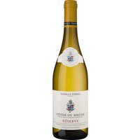 Die Familie Perrin ist an der Rhône eine bekannte Größe und deren Weine werden regelmäßig mit Auszeichnungen überhäuft. Der Côtes du Rhône Réserve Blanc ist eine exzellente Cuvée aus Grenache Blanc