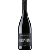 Die Ursprung Cuvée Rot vom Weingut Markus Schneider aus der Pfalz entfaltet im Glas intensive Aromen von Kirsche