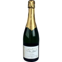 Champagne Serge Mathieu Tradition präsentiert sich in elegantem Hellgold mit feiner