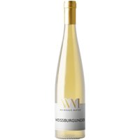 Der Weissburgunder 2023 von der Mosel zeigt sich in einem hellgelben Farbton mit feinen Silberreflexen. Das Bukett bietet dezente Aromen von Kernobst und weißem Apfel