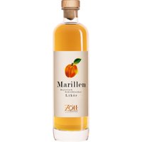 Sanfte Fruchtnoten prägen das Aroma dieses charaktervollen Likörs. Der Zott Marillenlikör überzeugt mit einem intensiven