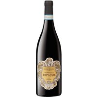 Der Antica Vigna Valpolicella Ripasso Superiore 2020 von Tenute Salvaterra präsentiert sich in leuchtendem Rubinrot und entfaltet ein Bouquet aus Kirschen