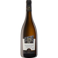 Der Oberkircher Graue Burgunder 2023 zeigt sich in hellem Strohgelb und besticht durch eine intensive Aromatik. Duftnoten von Quitte